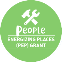People Energizing Places (PEP) Grant logo