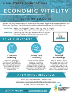 Foundations Get Started - Economic Vitality