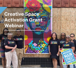 Creative Space Activation Grant Webinar banner